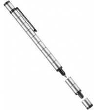 Магнитная ручка трансформер Polar Pen серебристая