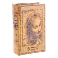 Книга шкатулка Портрет незнакомки Леонардо да Винчи